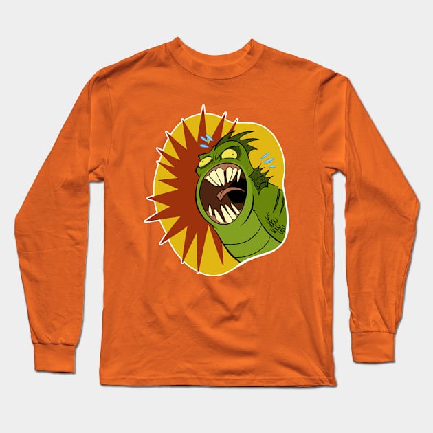 Creature from the Black Lagoon Long Sleeve T-Shirt by westinchurch